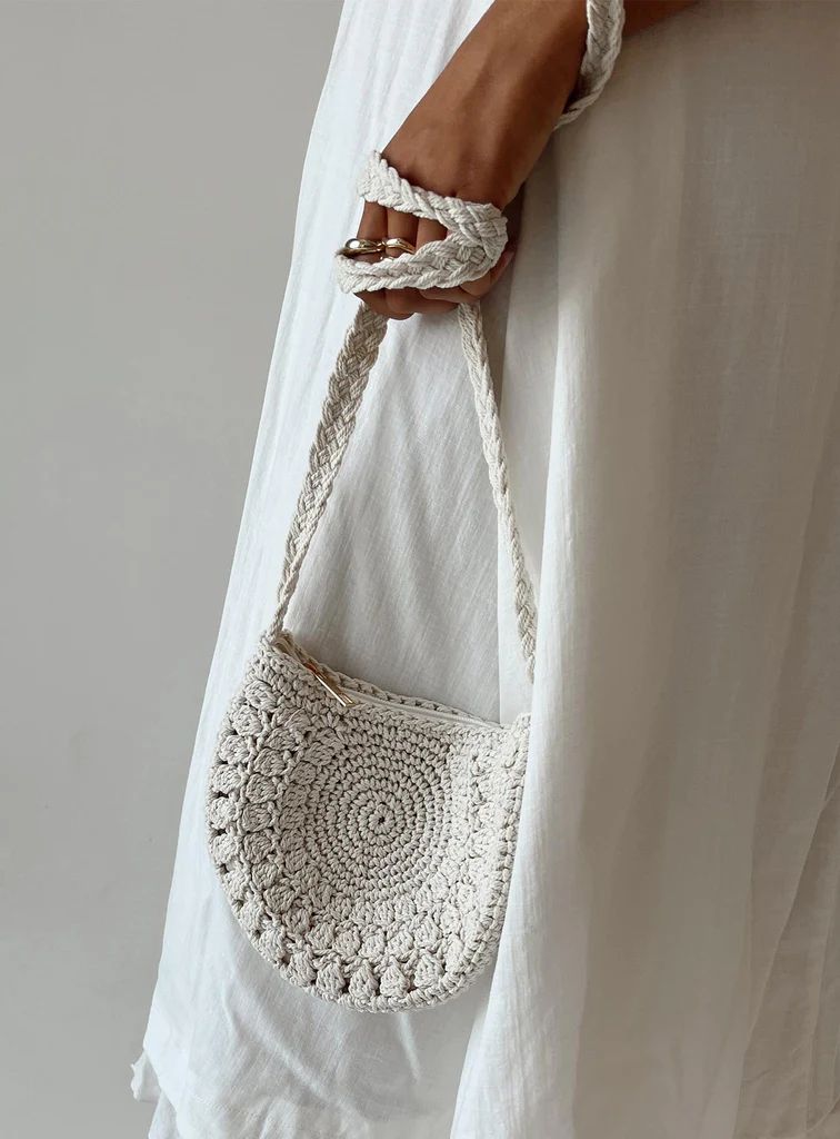 Tati Crochet Bag Cream | Princess Polly US
