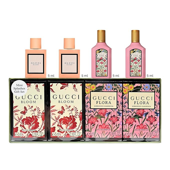 Gucci Perfume for Women Variety Fragrance Travel Splash Gift Set | Amazon (US)