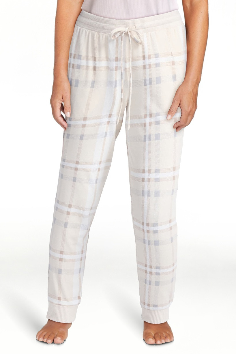 Joyspun Women's Cozy Lounge Collection Hacci Knit Sleep Joggers, 29'' Inseam, Sizes XS-3X | Walmart (US)