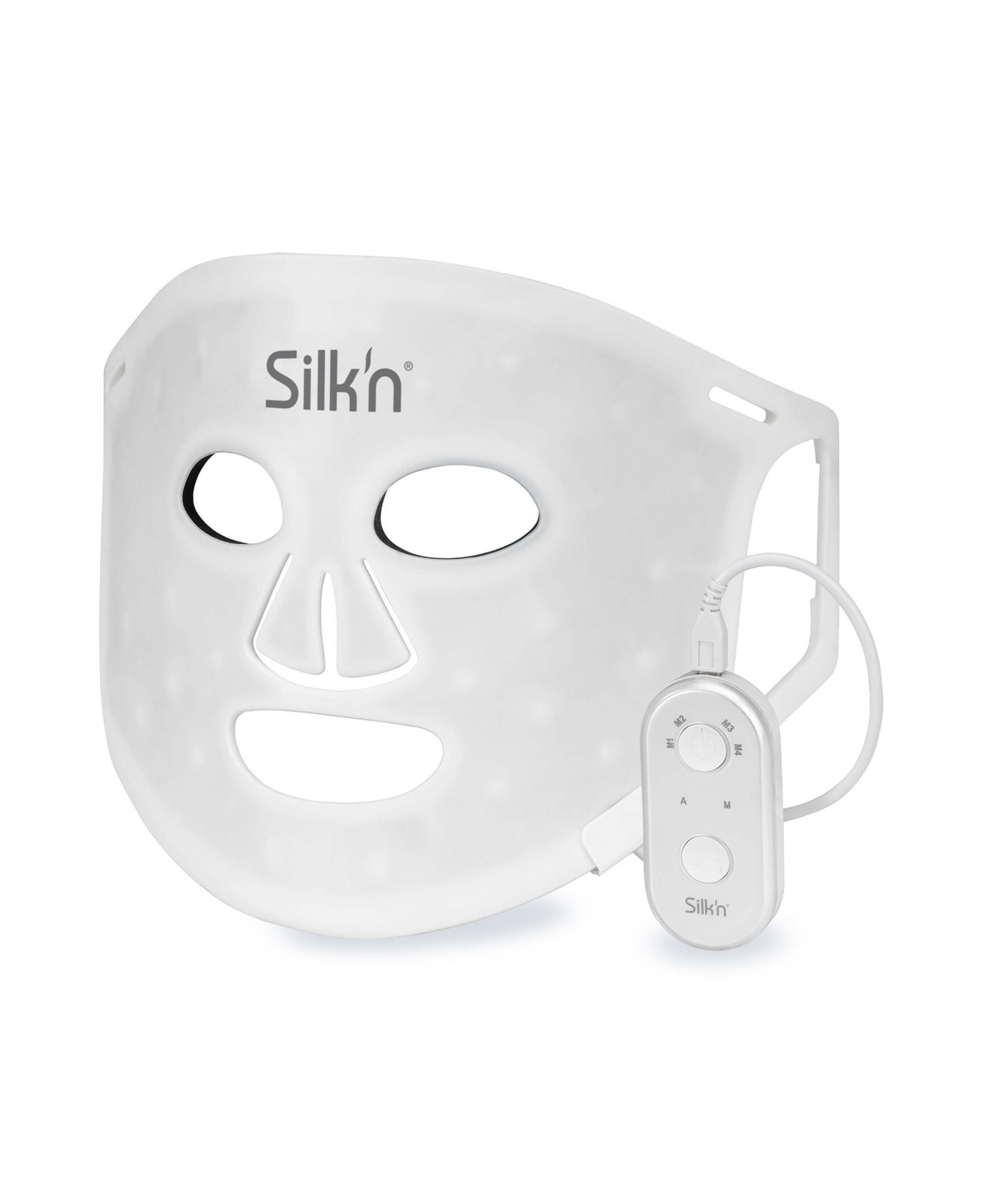 Silk'N Led Skin Rejuvenation and Acne Treatment Face Mask - White | Macy's