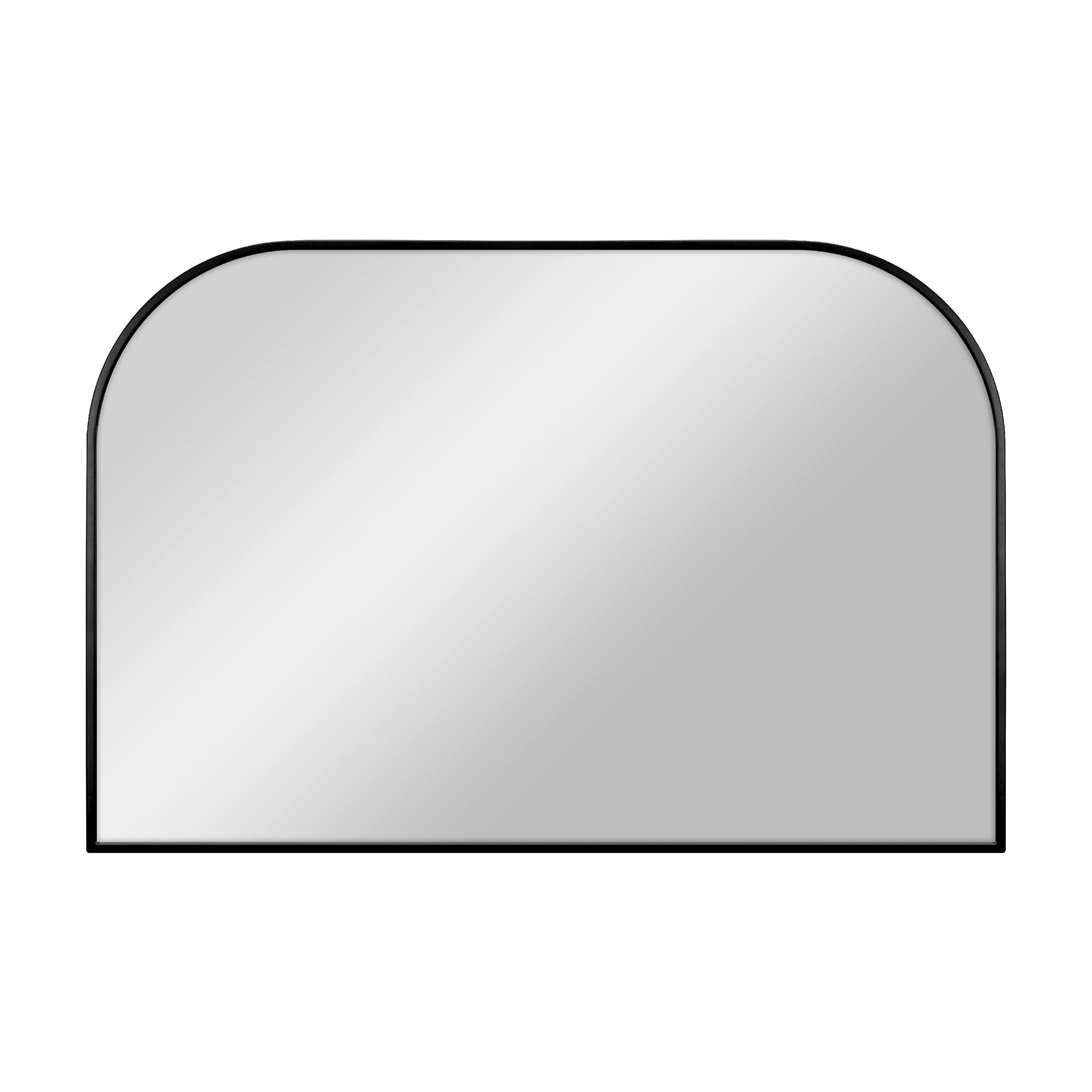 MCS Master & Co. Modern Metal Large Wall Mirror, Minimalist Home Decor Mantle Arch Mirror for Liv... | Amazon (US)