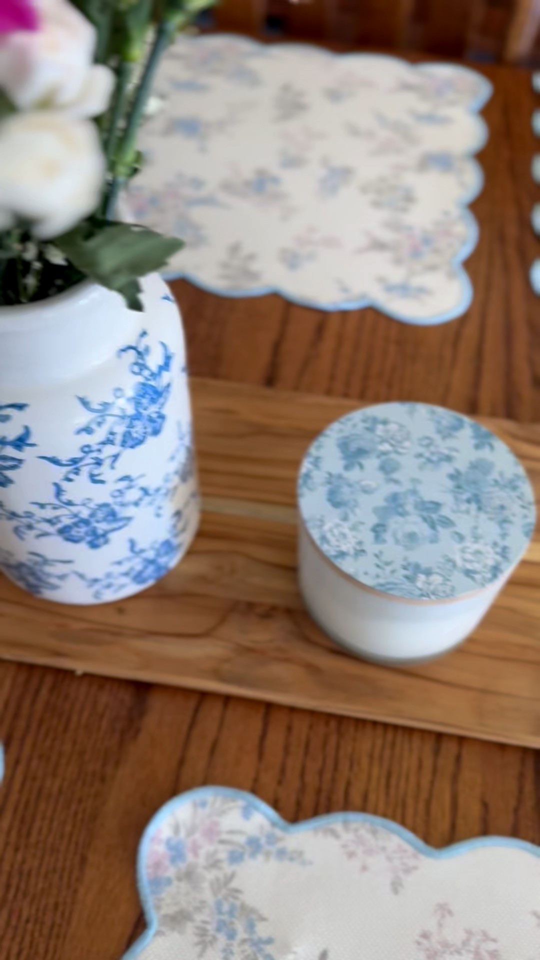 All things blue & white 
Blue and white vase 