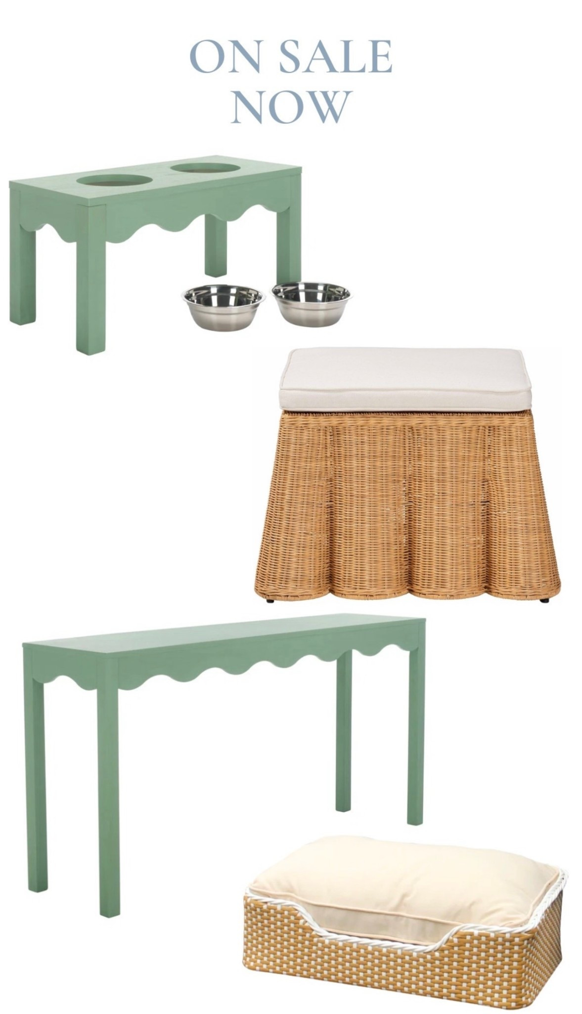 Obsessed with rattan and sage green right now 🍃✨ These timeless textures and tones bring warmth and softness to any space! Shop my Wayfair Way Day sale! 

#LTKStyleTip #LTKSaleAlert #LTKHome