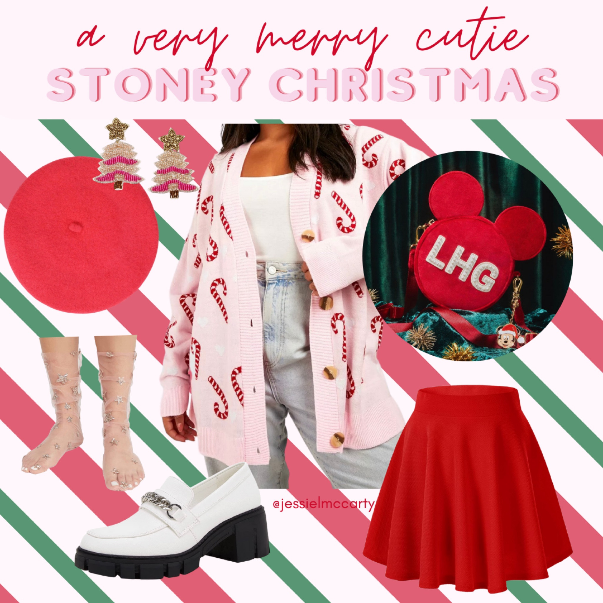 A very merry cutie Stoney Christmas 🎅🏼 with the launch of Stoney Clover Lane’s Disney Christmas collection launching Saturday (tomorrow!), I threw together three looks to go with the velvet red Mickey bag… because hello 😍 I’m obsessed. “Cozy” and “classy” looks available as well. I’ll come back + link the bag when it’s live!

#LTKsalealert #LTKSeasonal #LTKHoliday