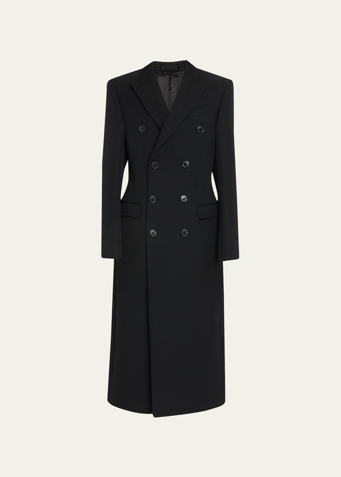WARDROBE.NYC Double-Breasted Long Wool Coat | Bergdorf Goodman