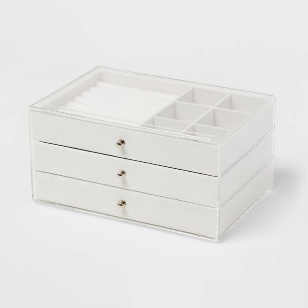 3 Drawer Acrylic Accessory Organizer - Brightroom™ | Target