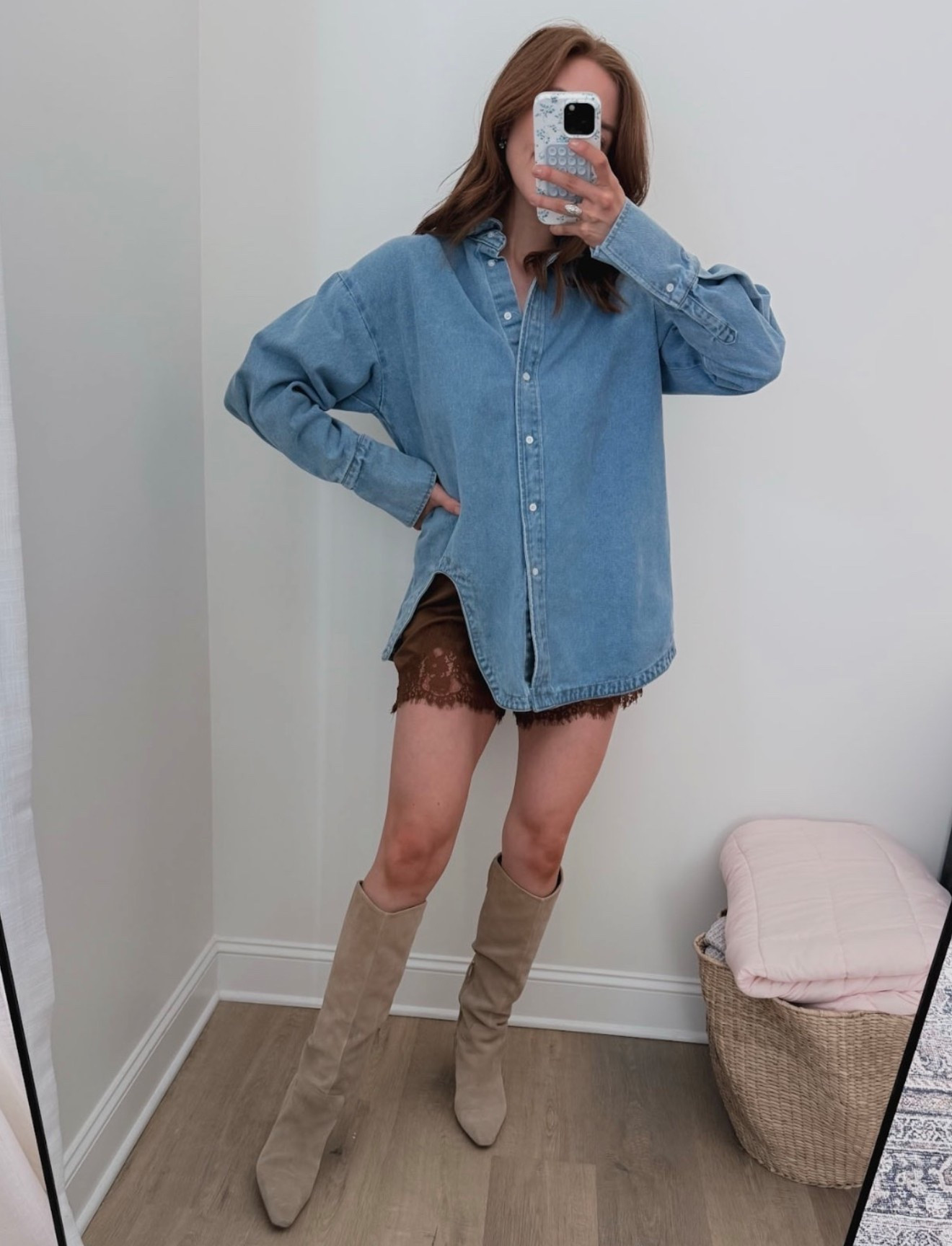 One of my favorite fall transition looks from last year!!

#LTKgrwm #LTKootd #LTKSeasonal