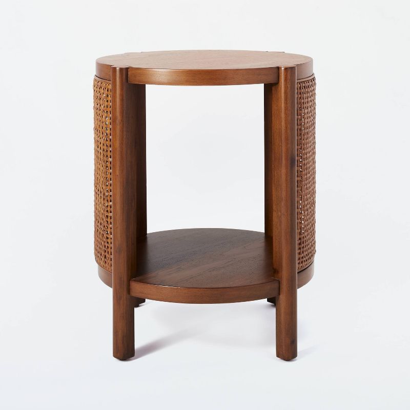 Portola Hills Woven Accent Table - Threshold™ designed with Studio McGee | Target