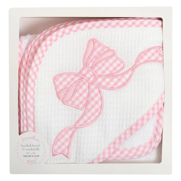 Bow Hooded Towel Set | Classic Whimsy