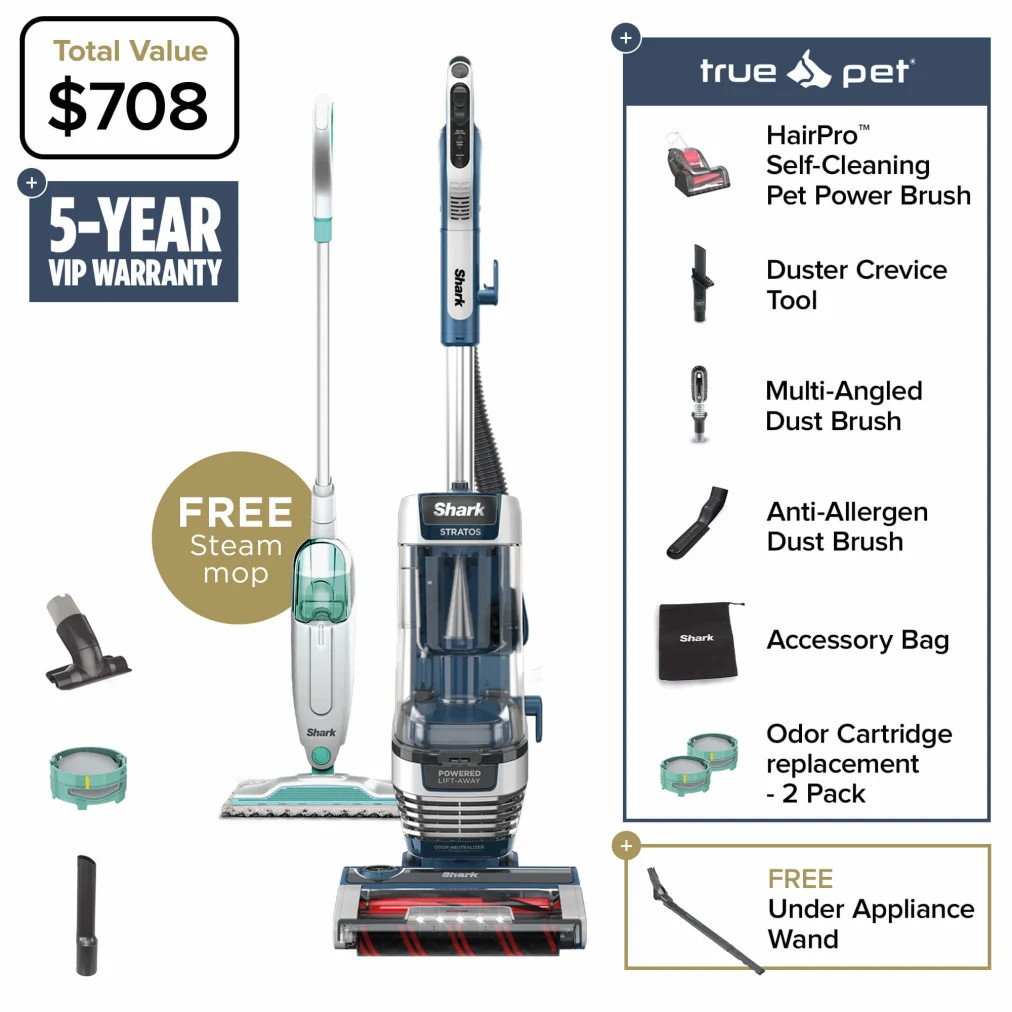 Shark Stratos™ Upright Vacuum with TruePet® Upgrade | SharkNinja