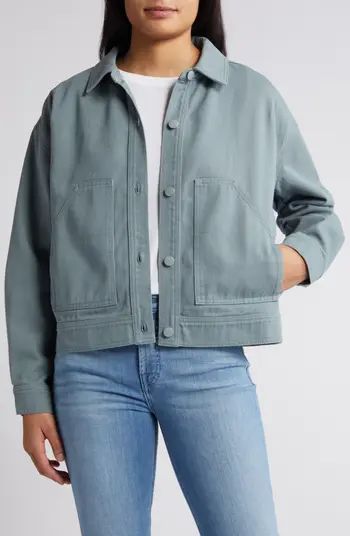 Cotton Twill Utility Jacket | Nordstrom