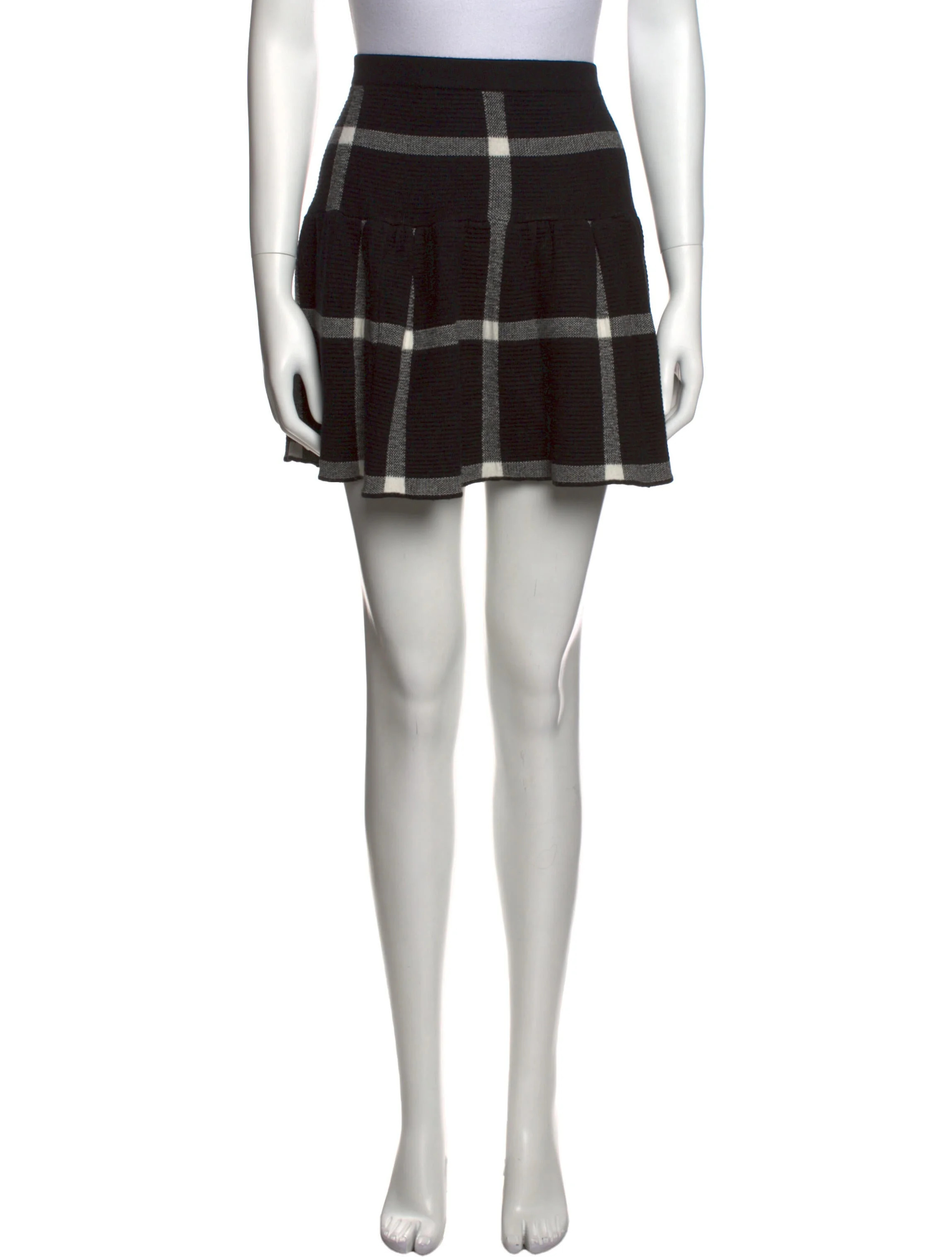 Plaid Print Mini Skirt | The RealReal