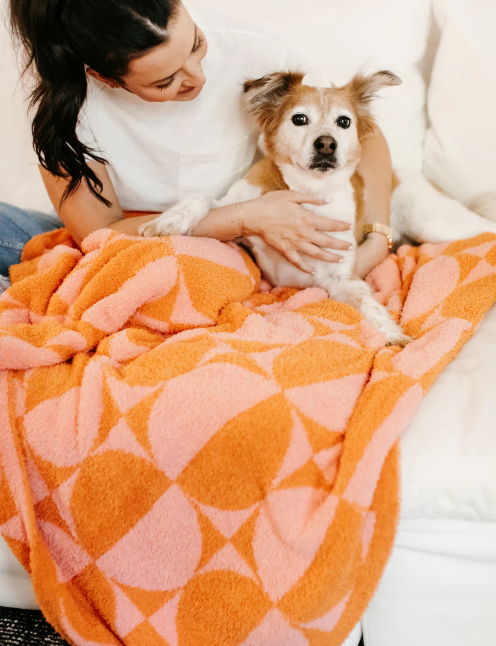TSC x Tia Booth: Mod Circle Buttery Blanket | The Styled Collection