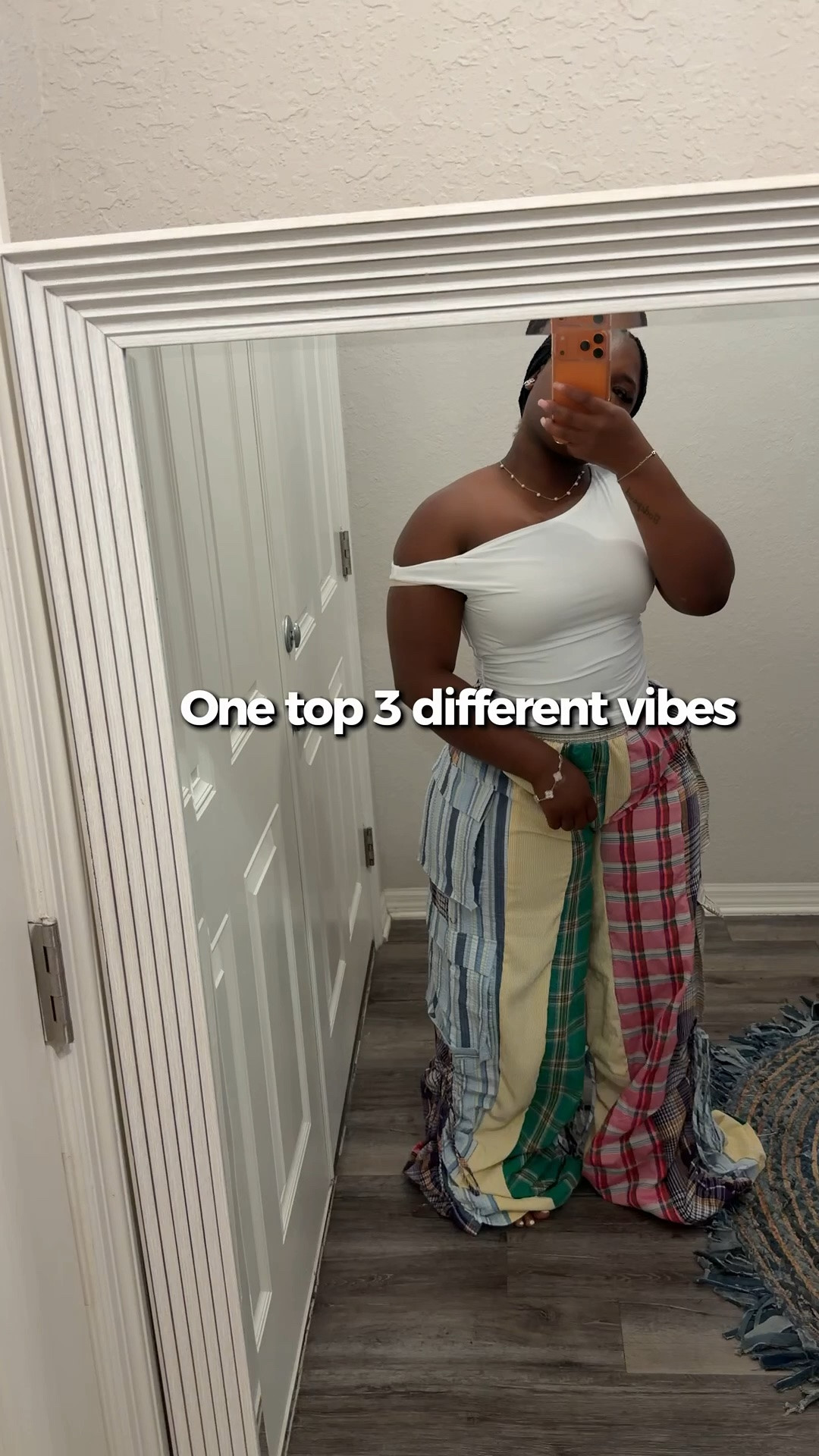 Nobody talks about how versatile a one-shoulder top really is 👀