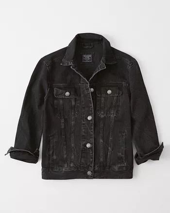 Oversized Denim Jacket
						
					



				
						Online Exclusive | Abercrombie & Fitch US & UK