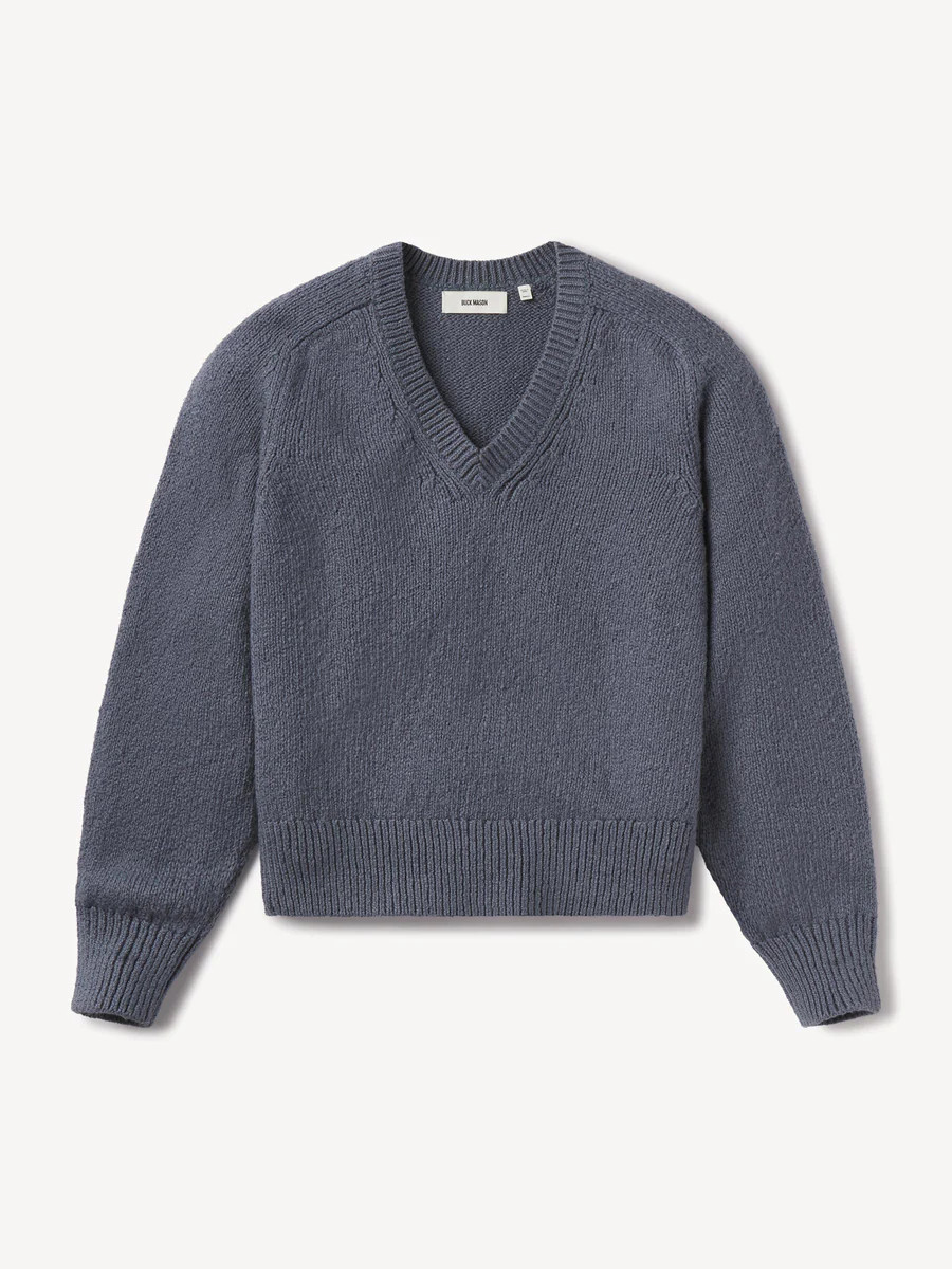 Soft Spun Boxy V-Neck | Buck Mason