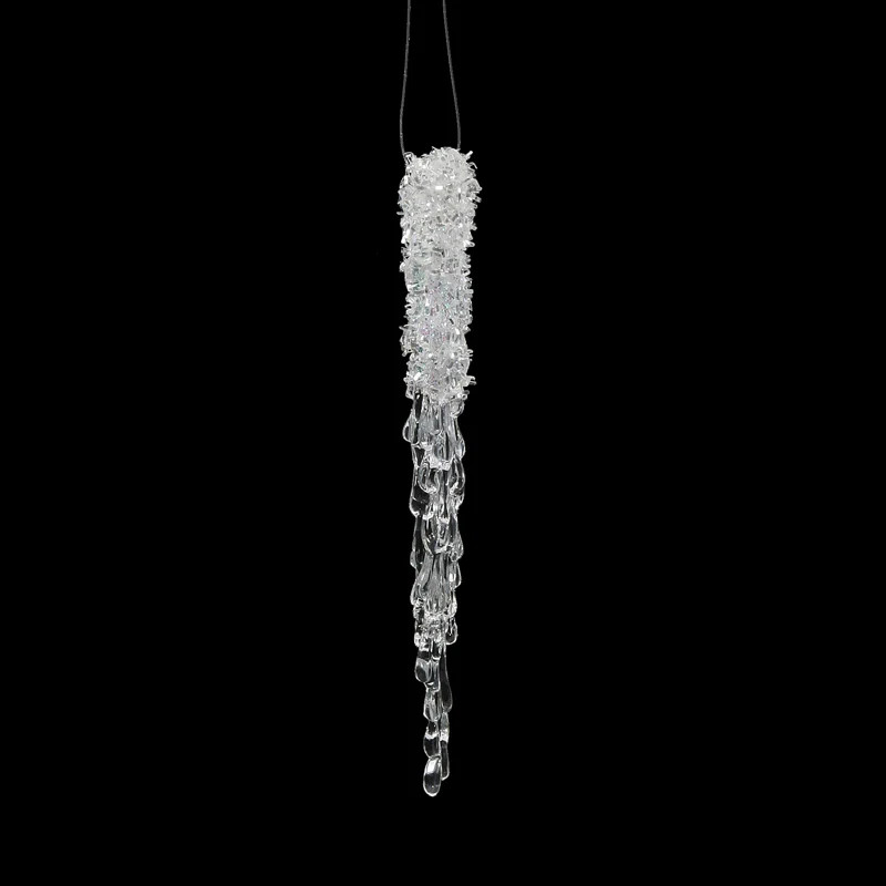 Glitter Icicle Holiday Shaped Ornament | Wayfair North America