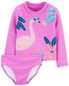 Carter's Flamingo 2-Piece Rashguard Set | Carter's