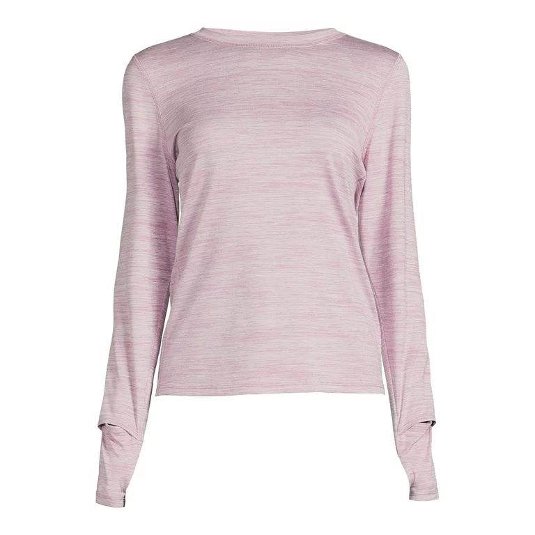 Athletic Works Long Sleeve Top with Side Pocket - Walmart.com | Walmart (US)