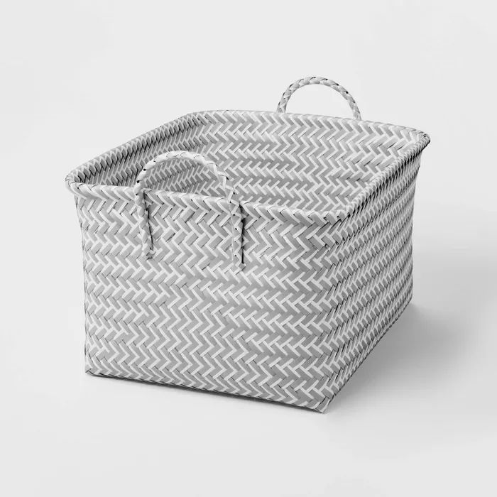 Large Woven Rectangular Storage Basket - Brightroom™ | Target