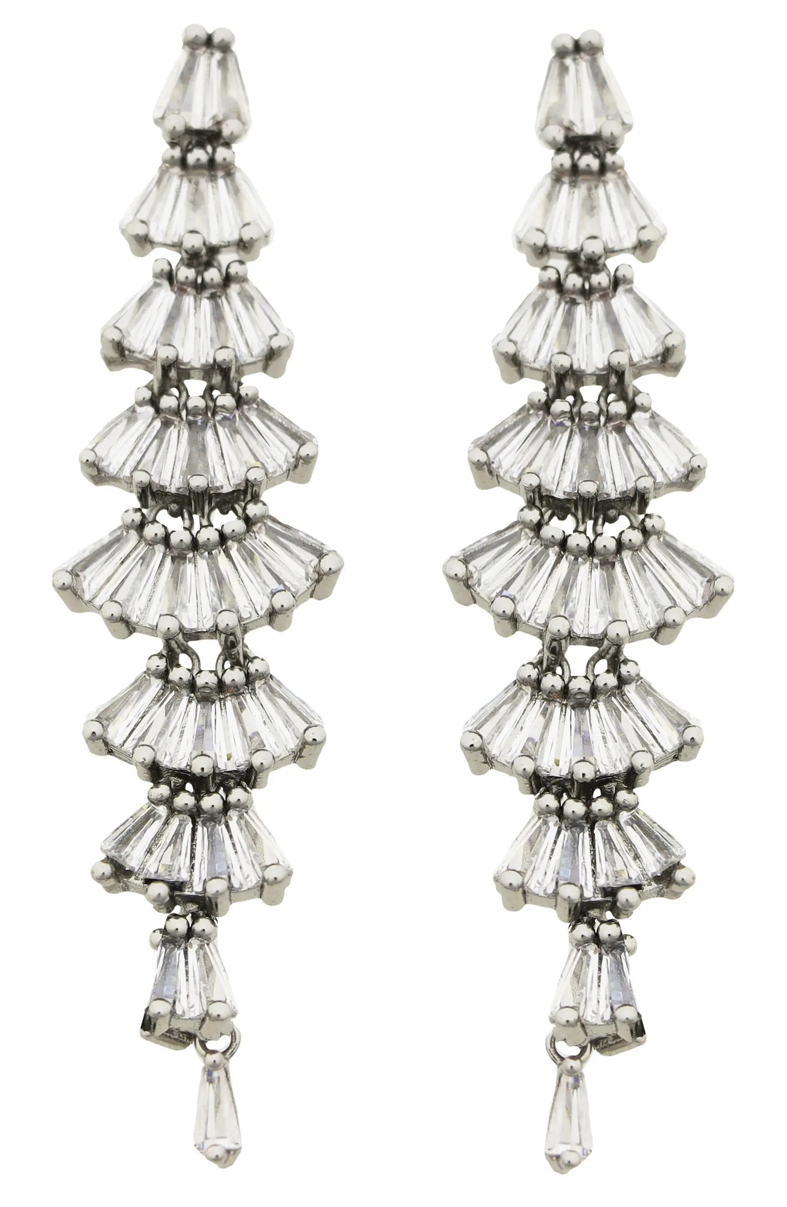 Baguette Linear Drop Earrings | Nordstrom