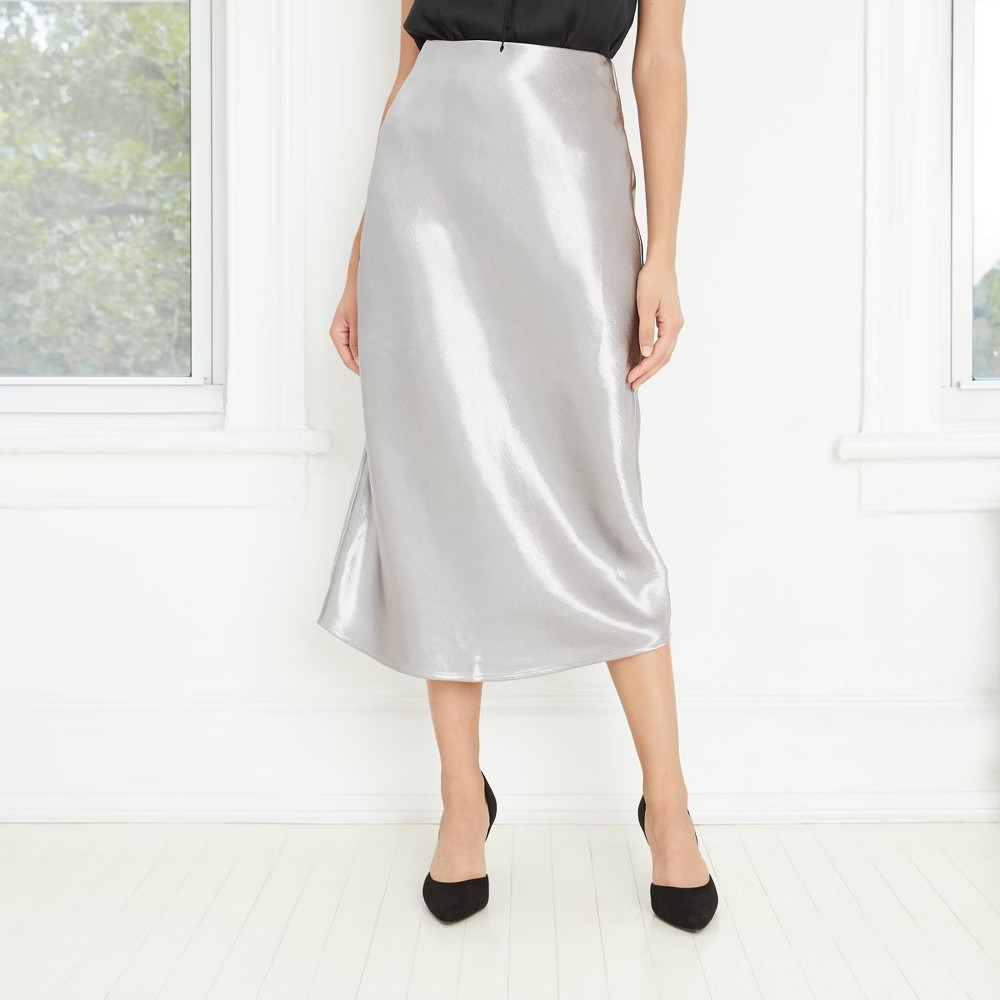 Women's Slip A-Line Maxi Skirt - A New Day™ | Target