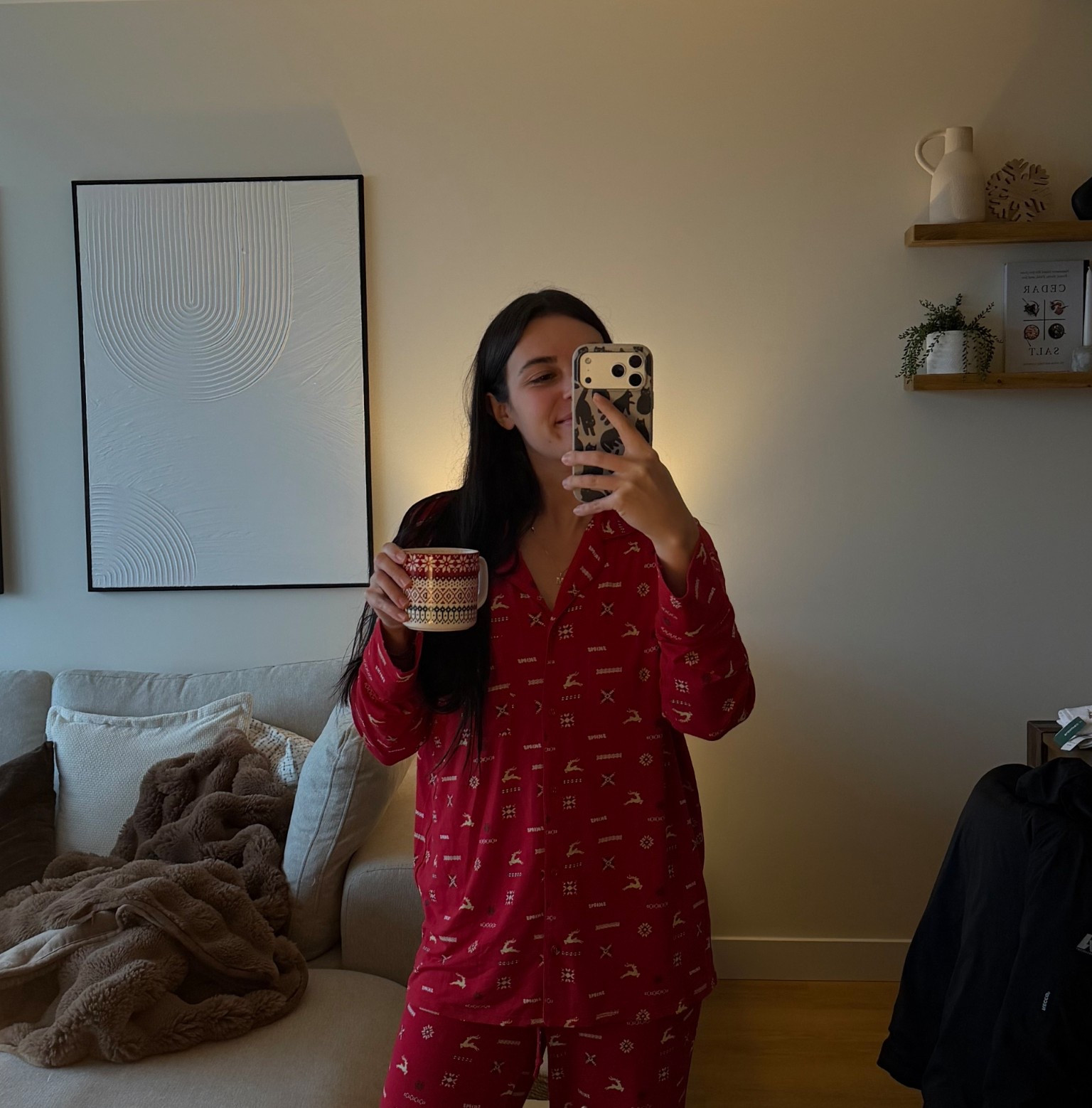 the softest PJ’s EVER❤️🎁 #skims #pajamas #christmas #pjs 

#LTKHoliday #LTKGiftGuide #LTKSeasonal