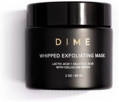 DIME Beauty Whipped Exfoliating Mask, Salicylic Acid and Physical Exfoliation Mask with Cellulose... | Amazon (US)