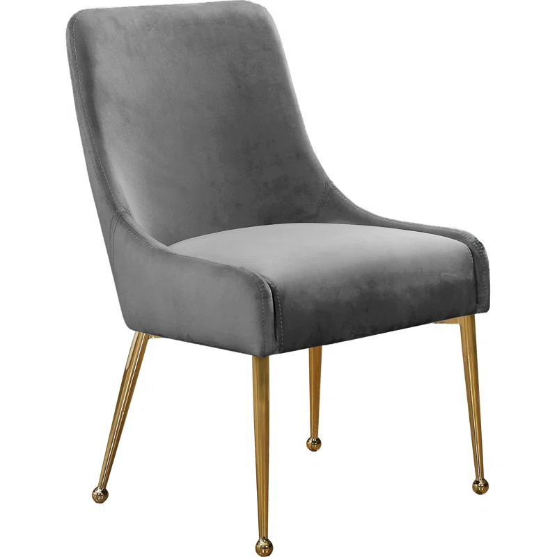Rickyah Velvet Side Chair (Set of 2) | Wayfair North America