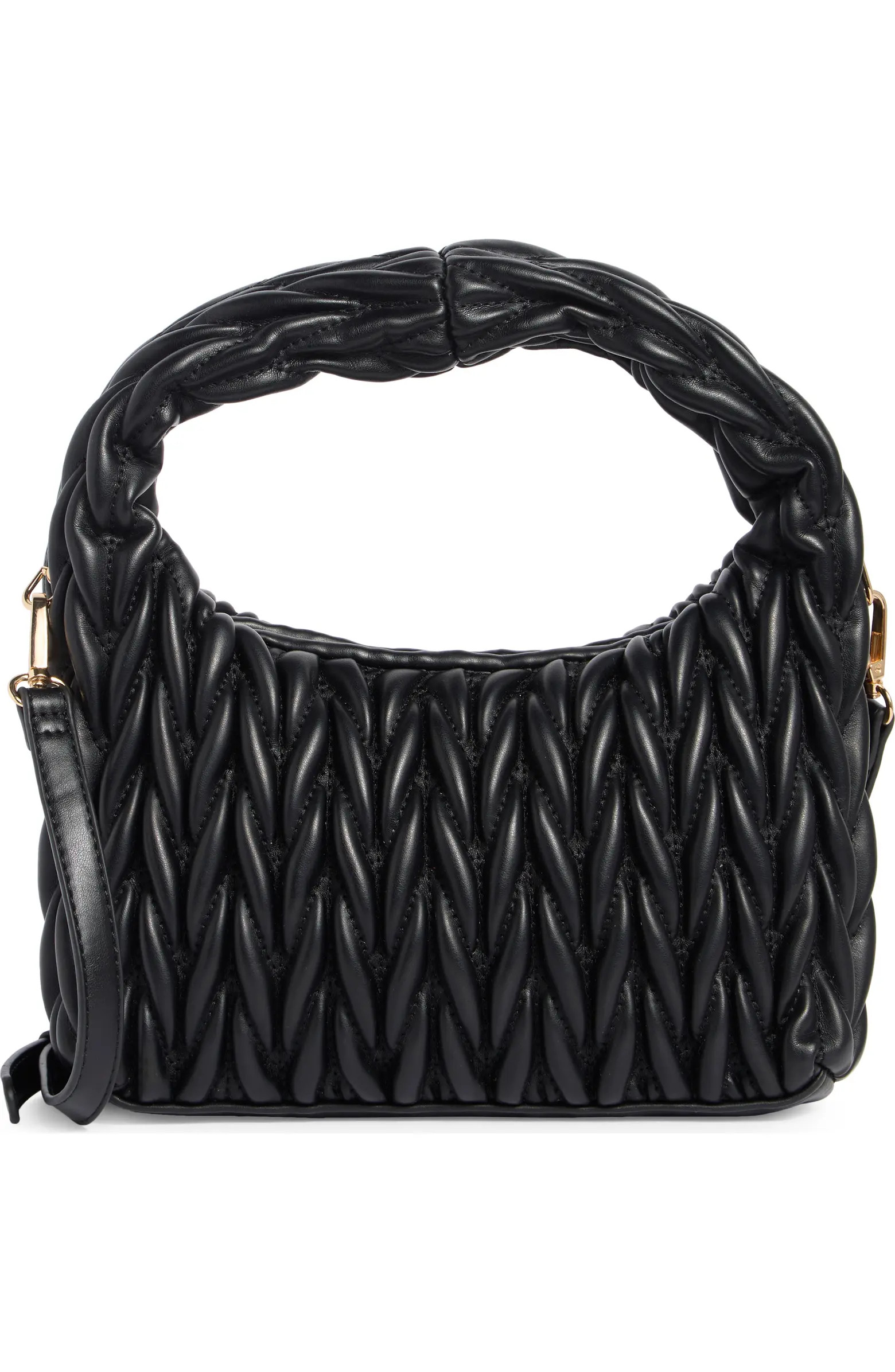 URBAN EXPRESSIONS HANDBAGS Pleated Shoulder Bag | Nordstromrack | Nordstrom Rack