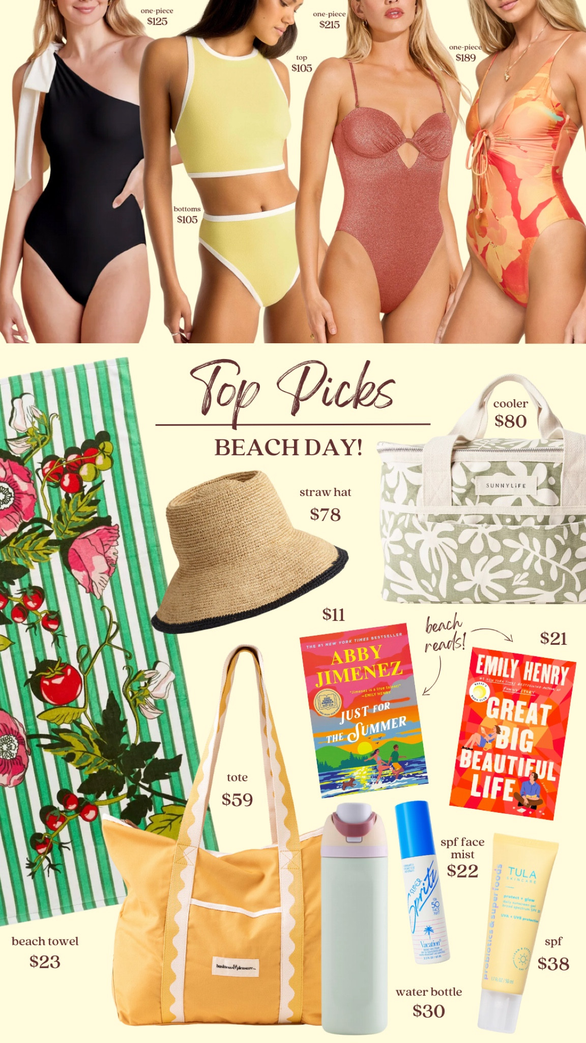 Fun finds for summer beach days! ☀️👙🌊🐚

#LTKswim #LTKActive #LTKSeasonal