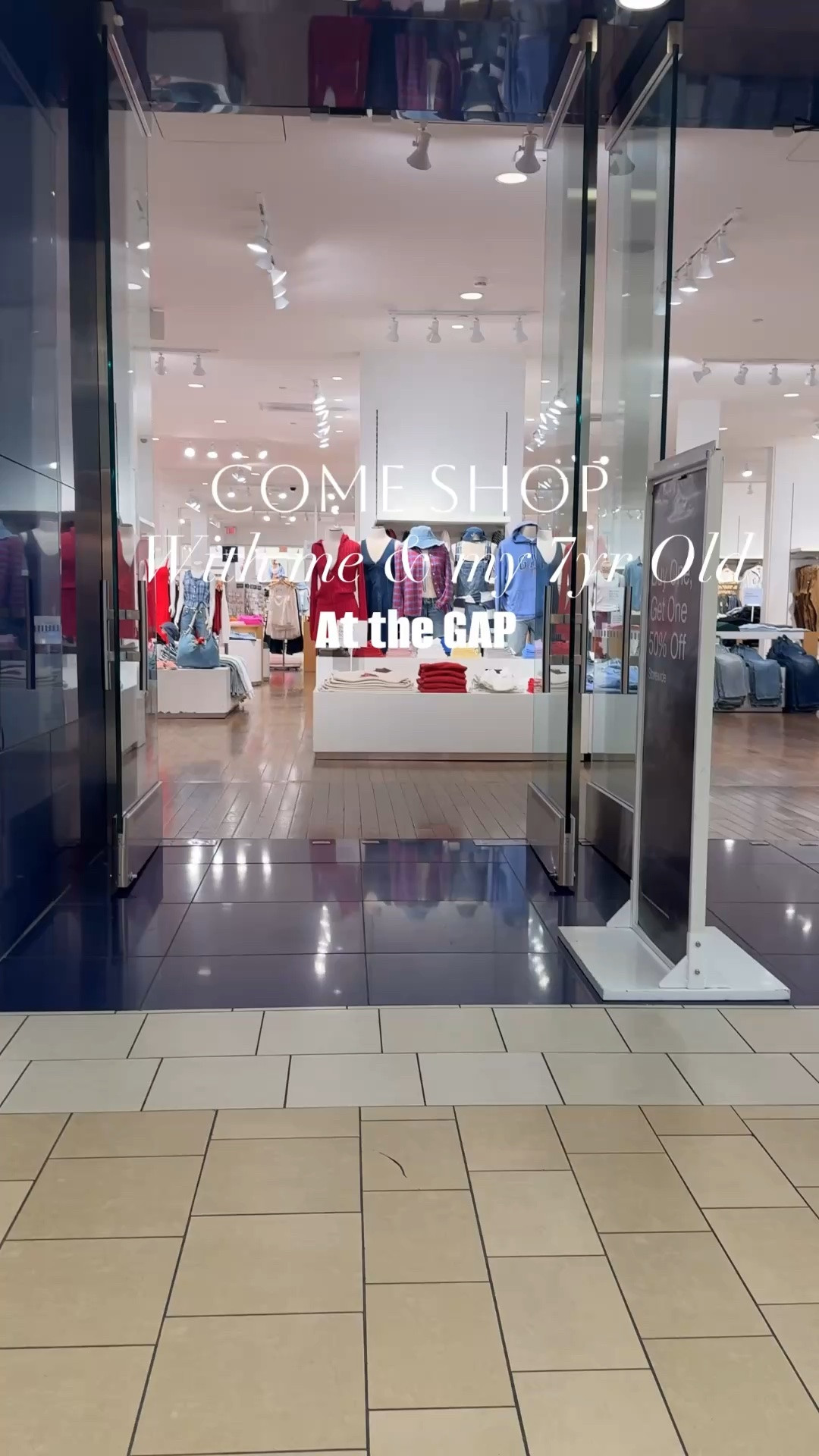 Come shop with Me & My 7 year old at the GAP

#LTKSeasonal #LTKSaleAlert #LTKootd