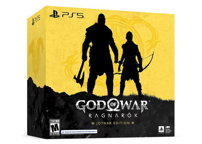 Playstation God of War Ragnarök Jötnar Edition Video Game Bundle (EU Version) 7035307 | StockX