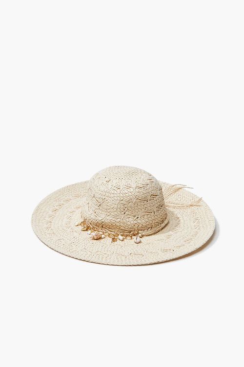 Seashell Charm Straw Hat | Forever 21 (US)