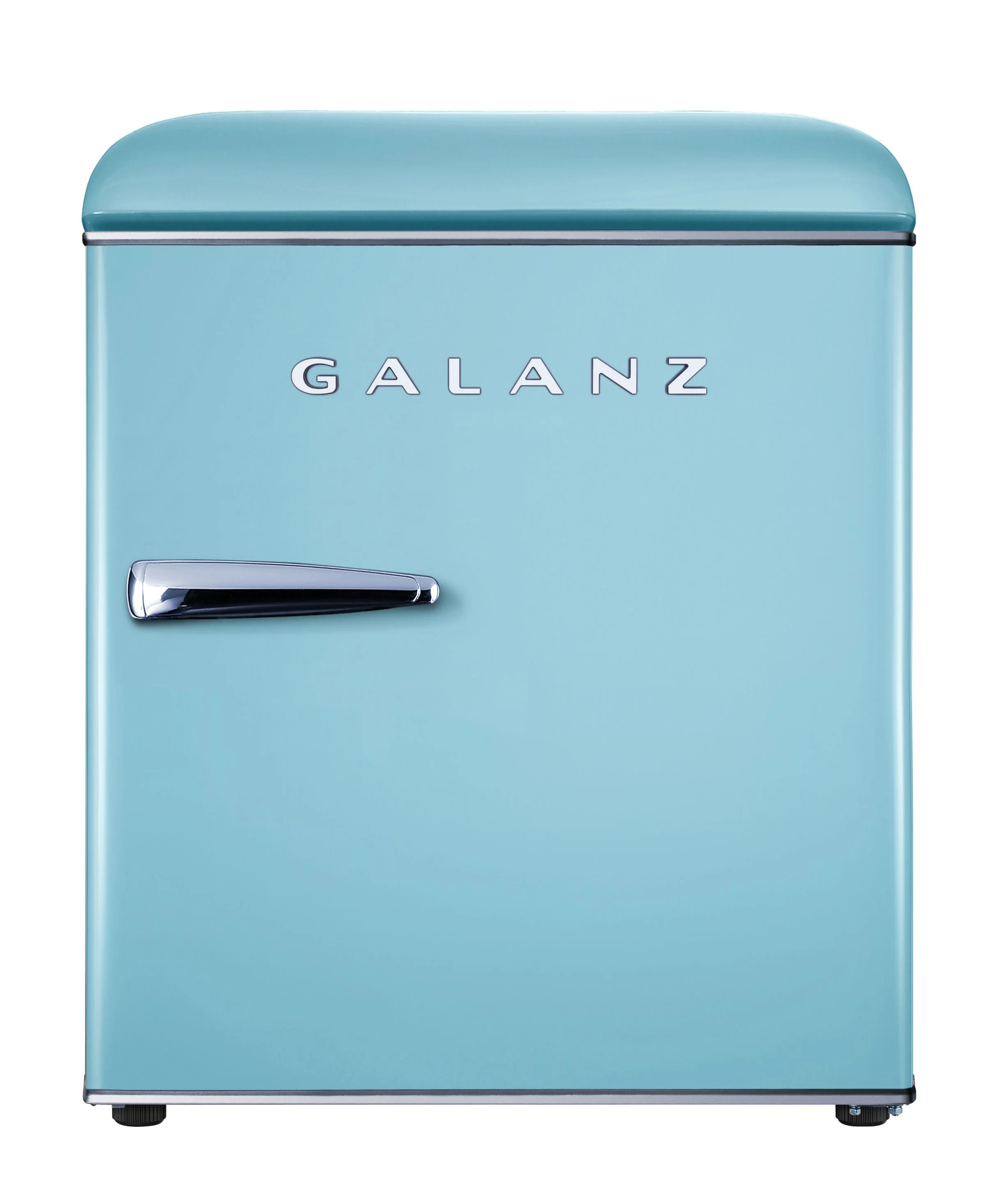 Galanz 1.7 Cu ft Retro Single Door Mini Fridge, Blue, Estar | Walmart (US)