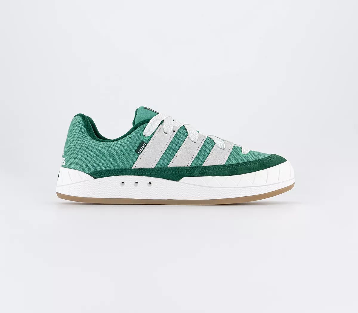 adidas Adimatic Trainers Semi Court Green Crystal White - Men's Trainers | Offspring (UK)