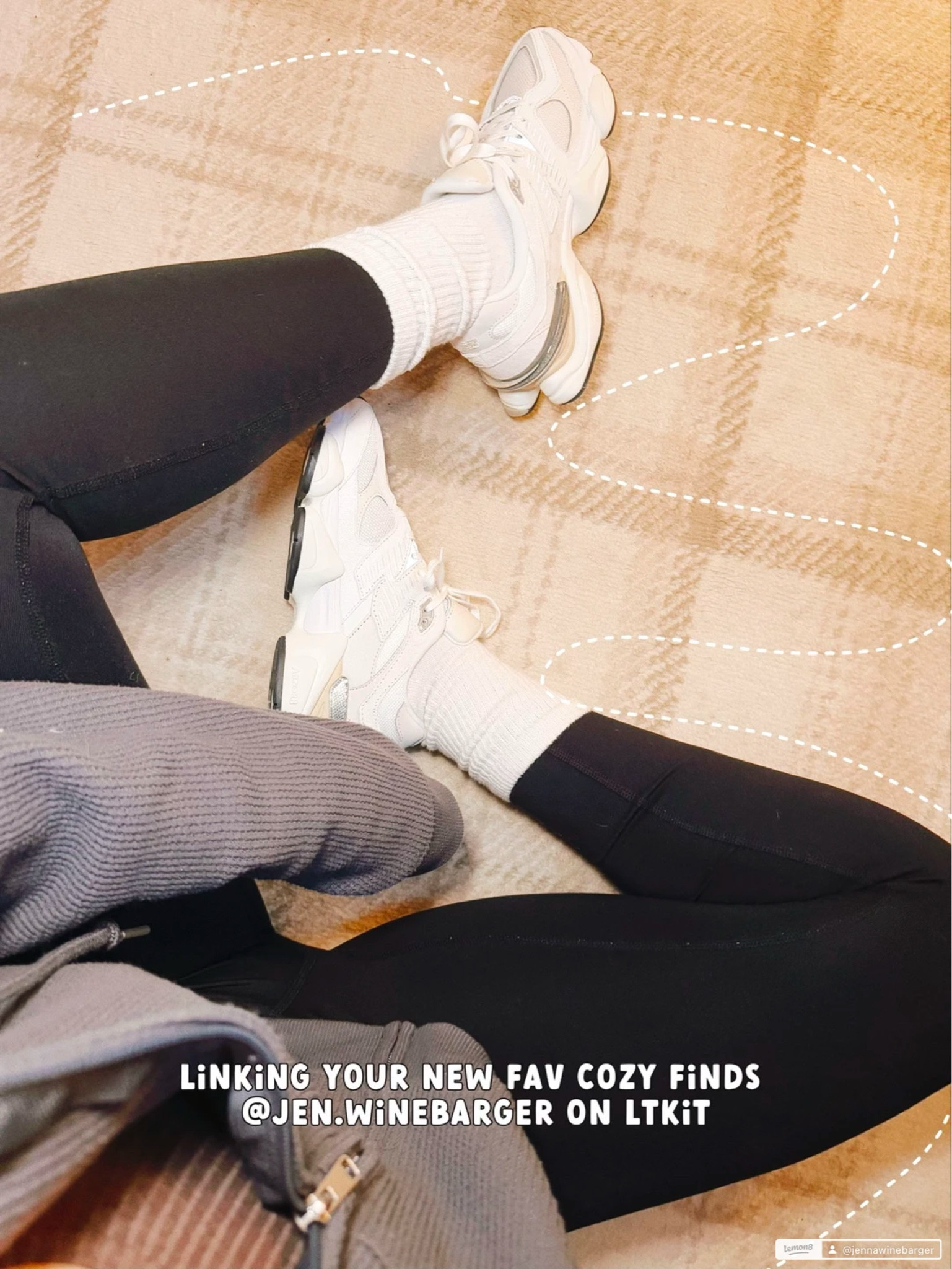 Cozy favorites right now 🤎

👟💦 #cozy #fit #fitness #active #ootd 

#LTKStyleTip #LTKActive #LTKFitness