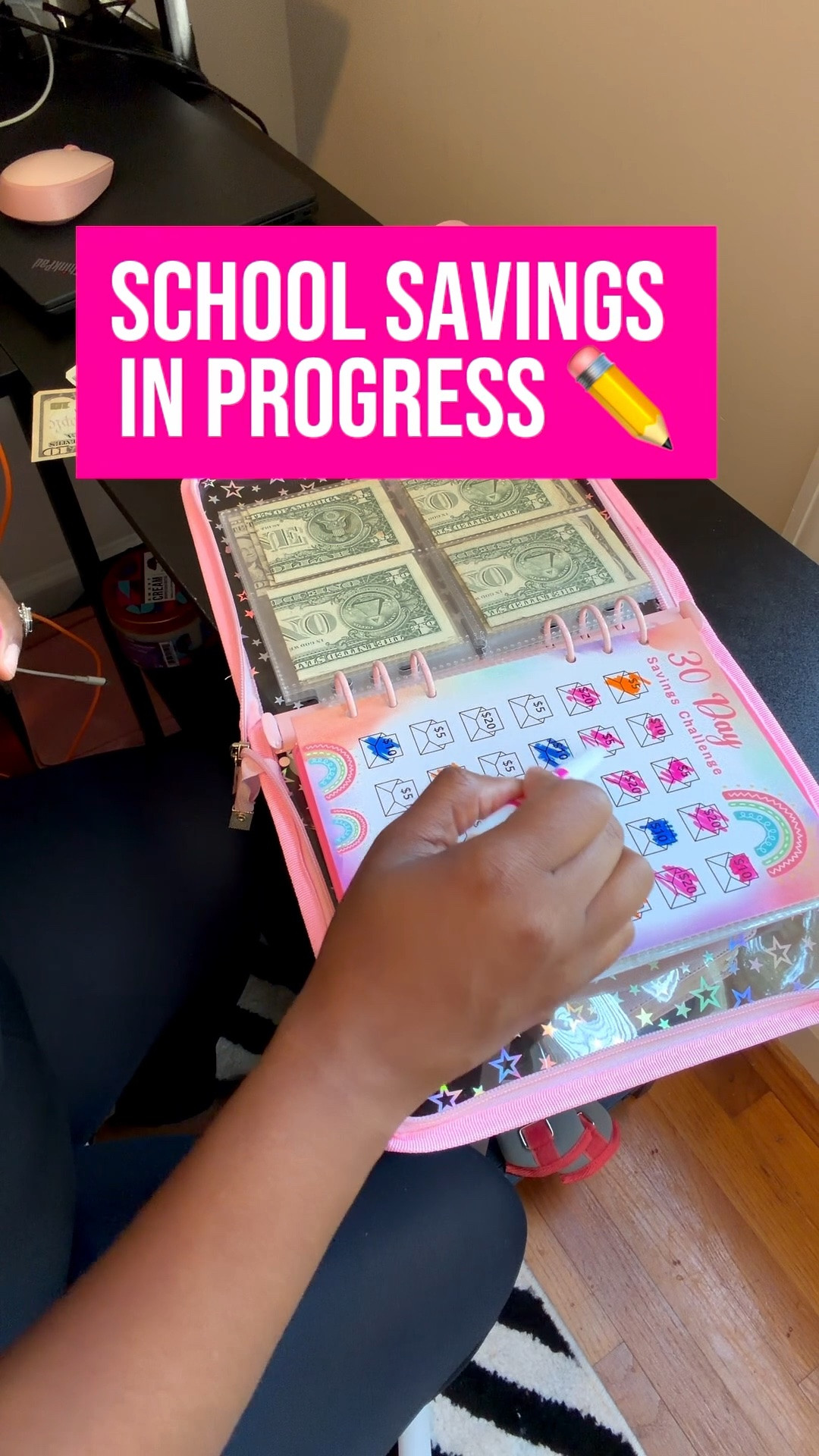 One thing about me… I’m going to plan ahead.
Using my cash binder to slowly build my daughter’s school fund so I’m not scrambling later. Softly budgeted means staying ready before life gets expensive.

#LTKdayinmylife #LTKmomlife