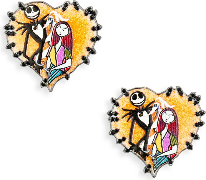 BaubleBar Jack and Sally Heart Stud Earrings | Nordstromrack | Nordstrom Rack