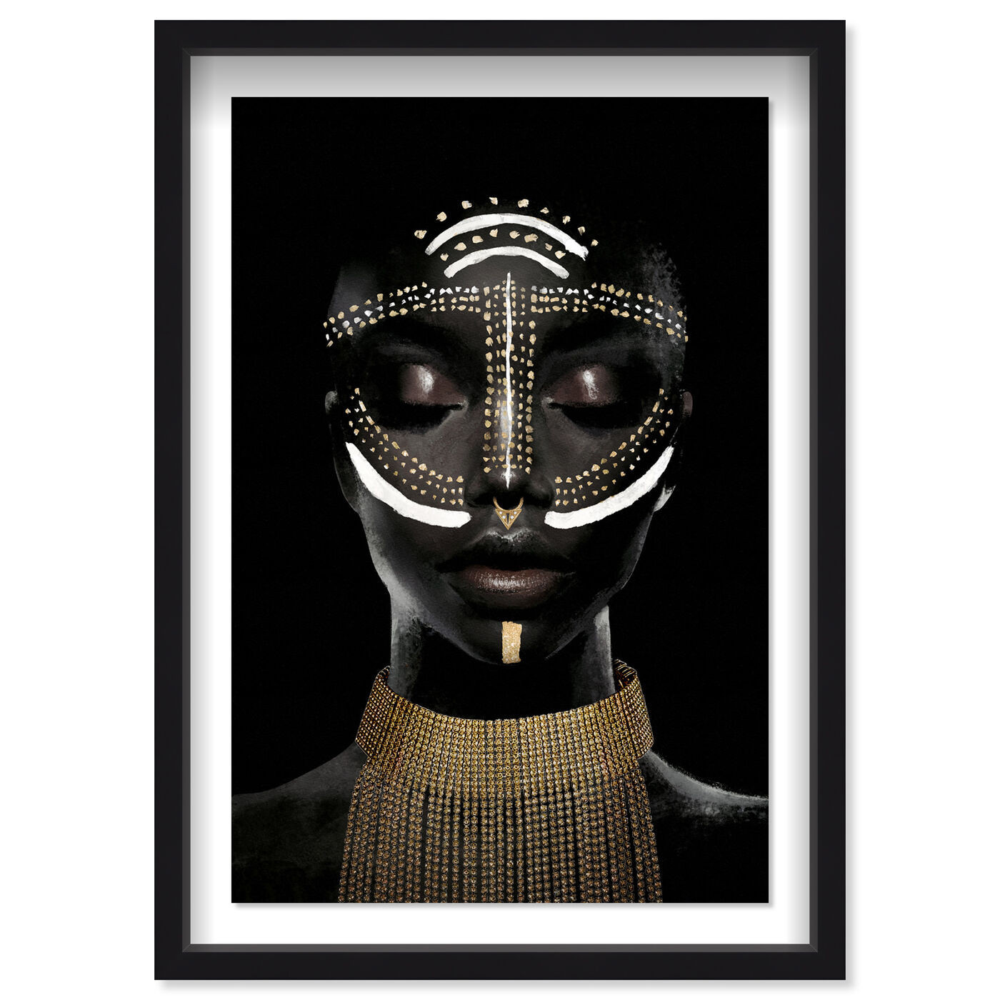 Queenly Reign of Gold I | By Oliver Gal | Oliver Gal