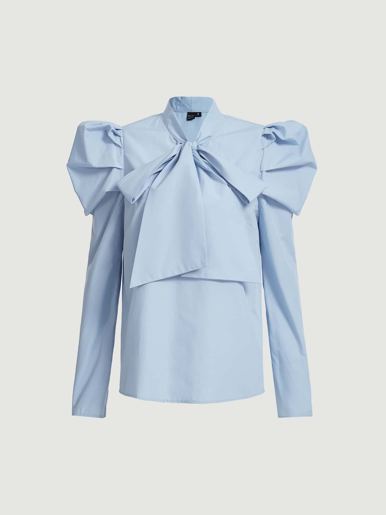 SHEIN MOD Tie Neck Gigot Sleeve Top | SHEIN