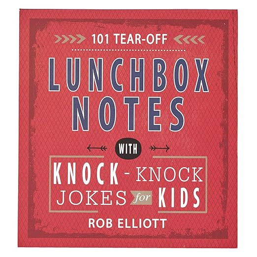 101 Tear-Off Lunchbox Notes with Knock-Knock Jokes for Kids, Funny Inspirational Encouragement fo... | Amazon (US)