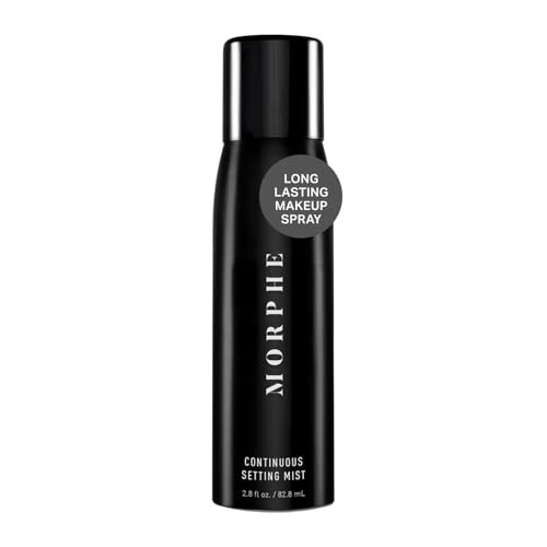 Morphe Continuous Setting Mist - Micro-Fine Makeup Setting Spray with a Natural Radiant Finish - Helps Makeup Resist Caking or Fading & Increases Wear of Foundation (2.8 fl oz) | Amazon (US)
