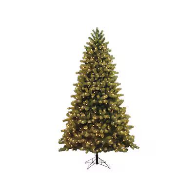 GE 7.5-ft Colorado Spruce Pre-lit Traditional Artificial Christmas Tree with 800 Constant Clear I... | Lowe's