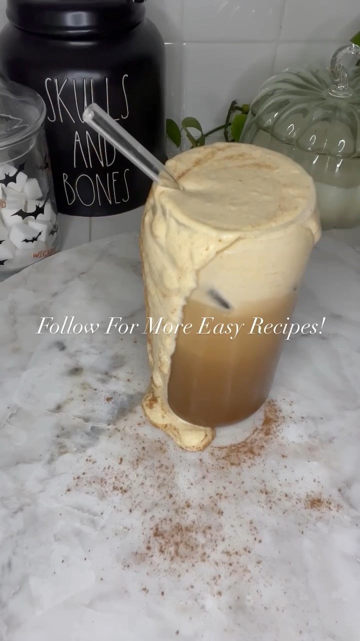 PUMPKIN FOAM COLD BREW 🎃 see Instagram/tiktok for drink details  

#LTKSeasonal #LTKHalloween #LTKhome