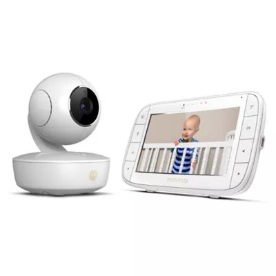 Motorola® MBP36XL Portable 5" Video Baby Monitor in White | buybuy BABY | buybuy BABY