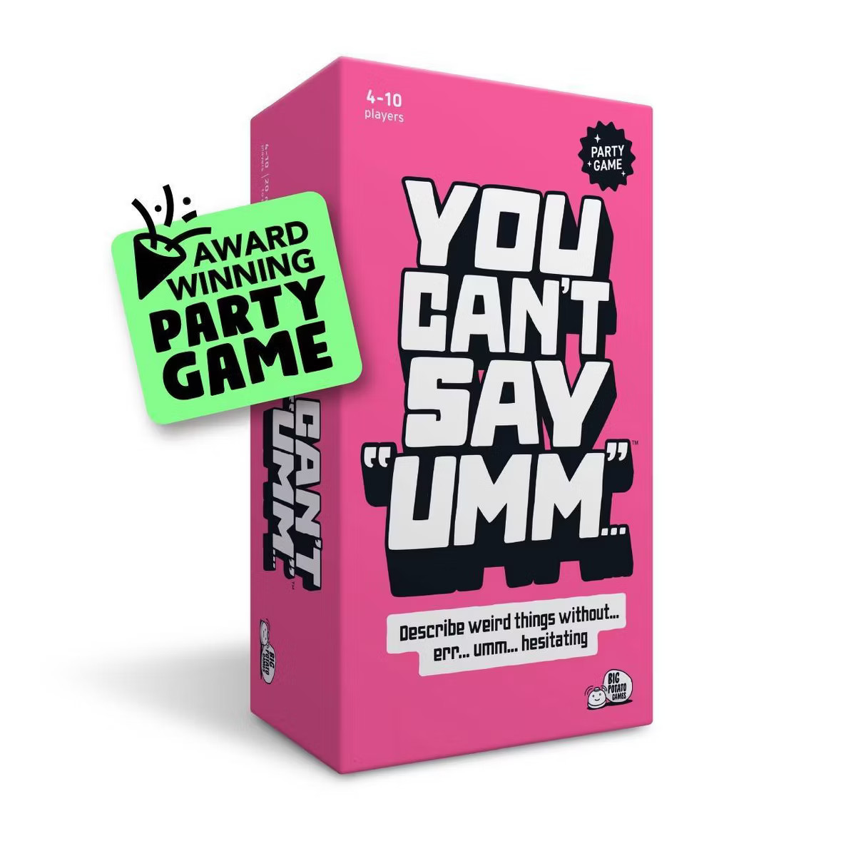 Big Potato You Can't Say Ummm Board Game: Educational Party Game for 4+ Players, Includes Cards &... | Target
