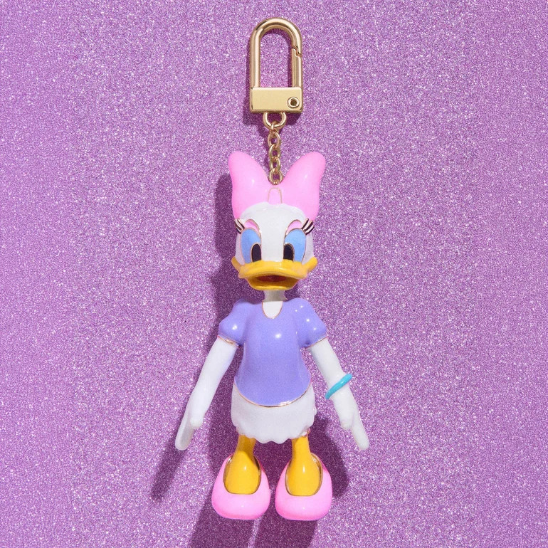 Disney Daisy Duck Classic Enamel Bag Charm - Daisy Duck | BaubleBar