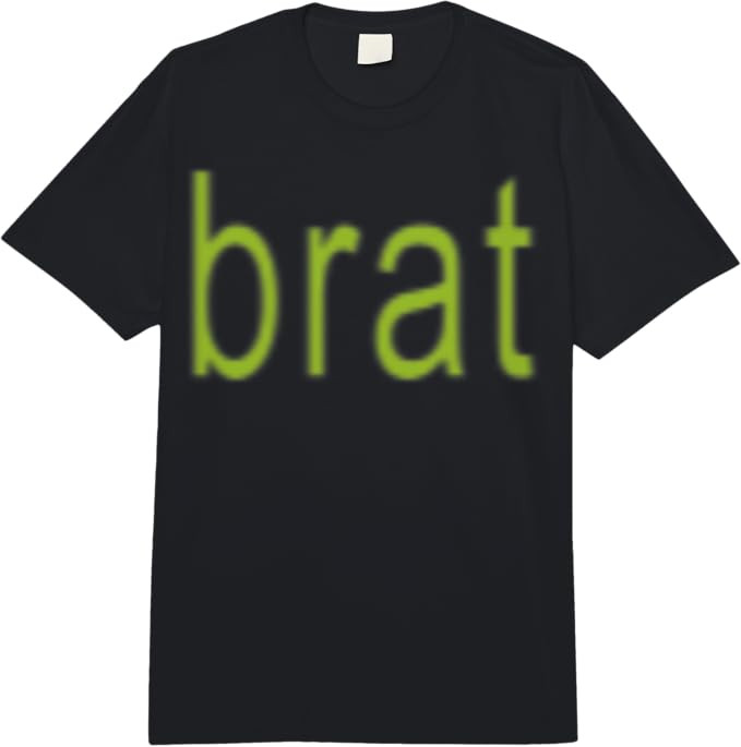 Charli XCX Brat Official Merch Comfort Colors Adult Heavyweight T-shirt | Amazon (US)