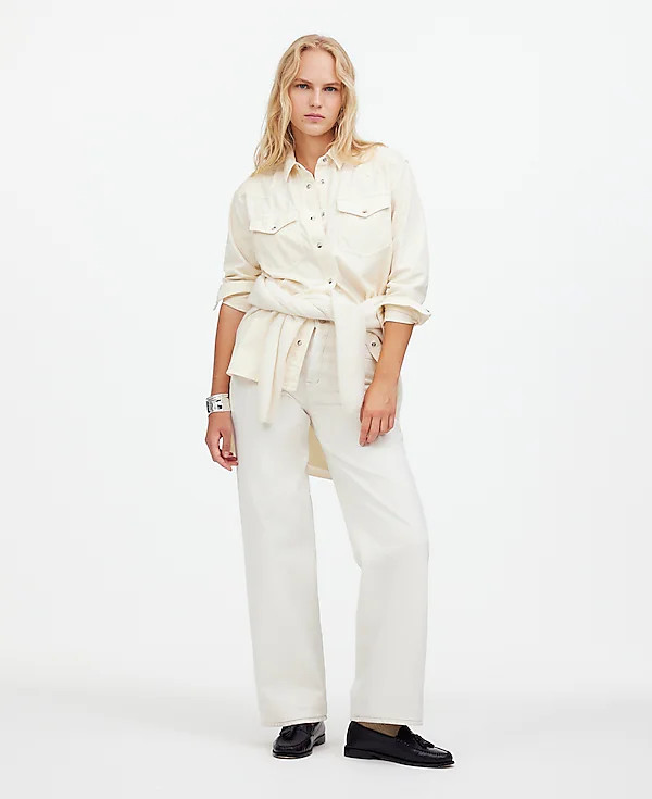 Denim Western Shirt | Madewell